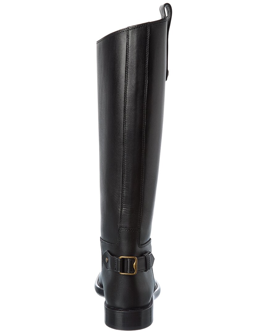 Burberry | Womens | Cavalier Leather Boot | Black
