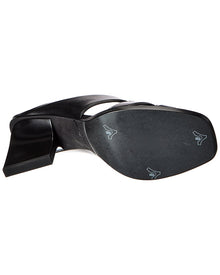 Max Mara | Womens | Leather Sandal | Black