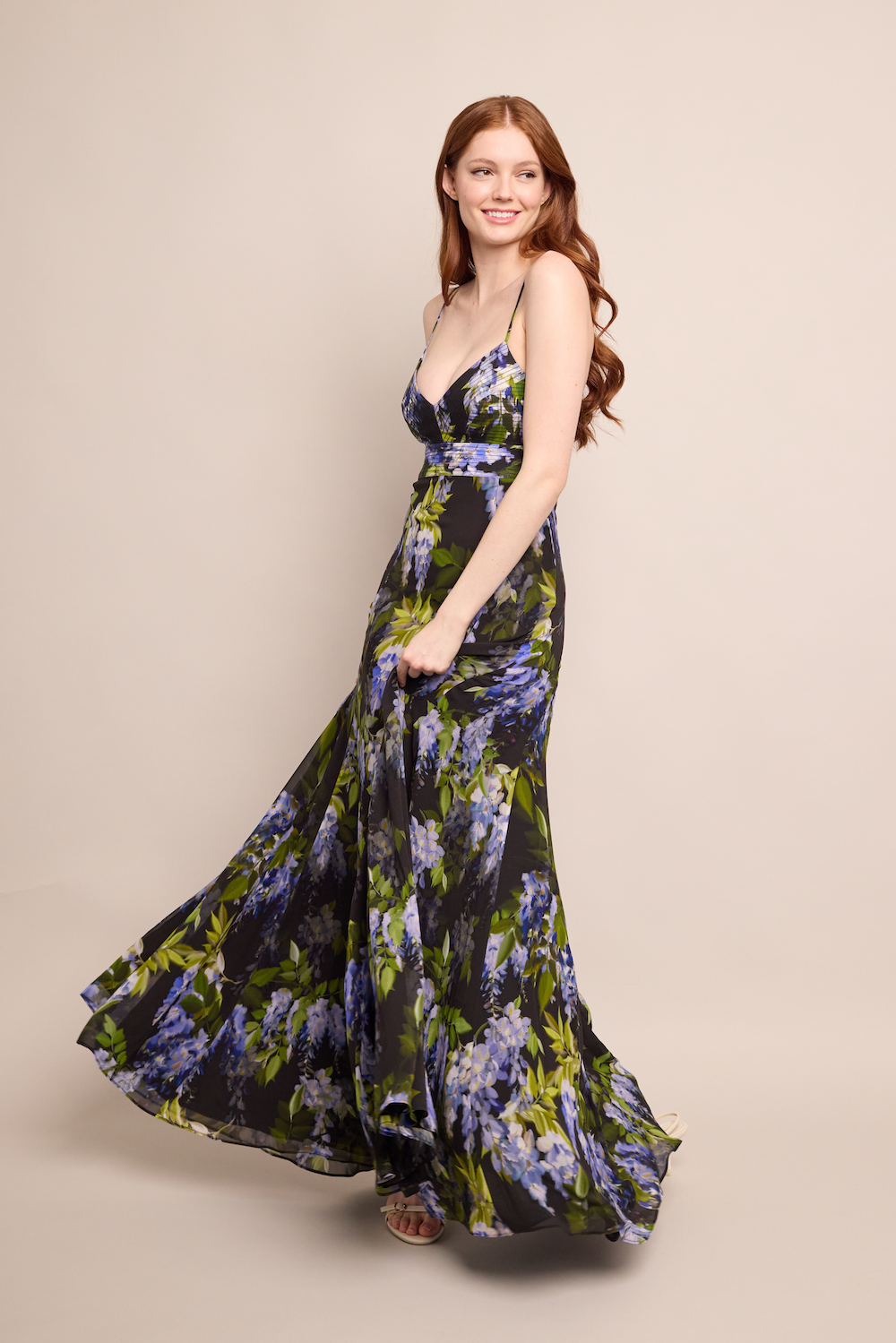 Kensington Dress | Wisteria Black