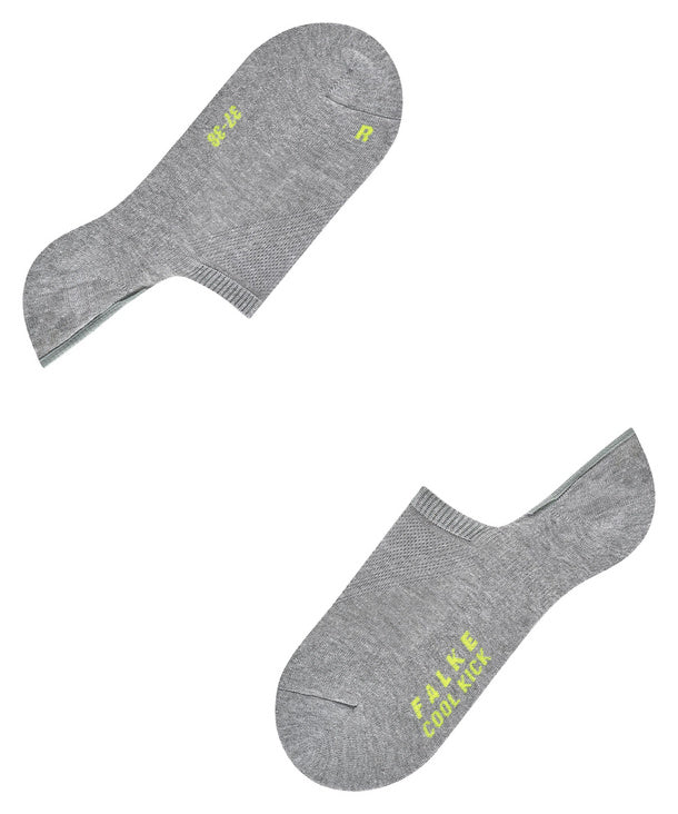 Womens | Cool Kick Invisible Socks | Light Grey