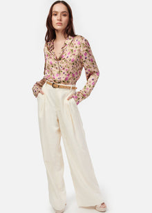 Crosby Blouse | Spring Geranium