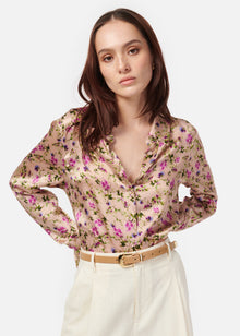 Crosby Blouse | Spring Geranium