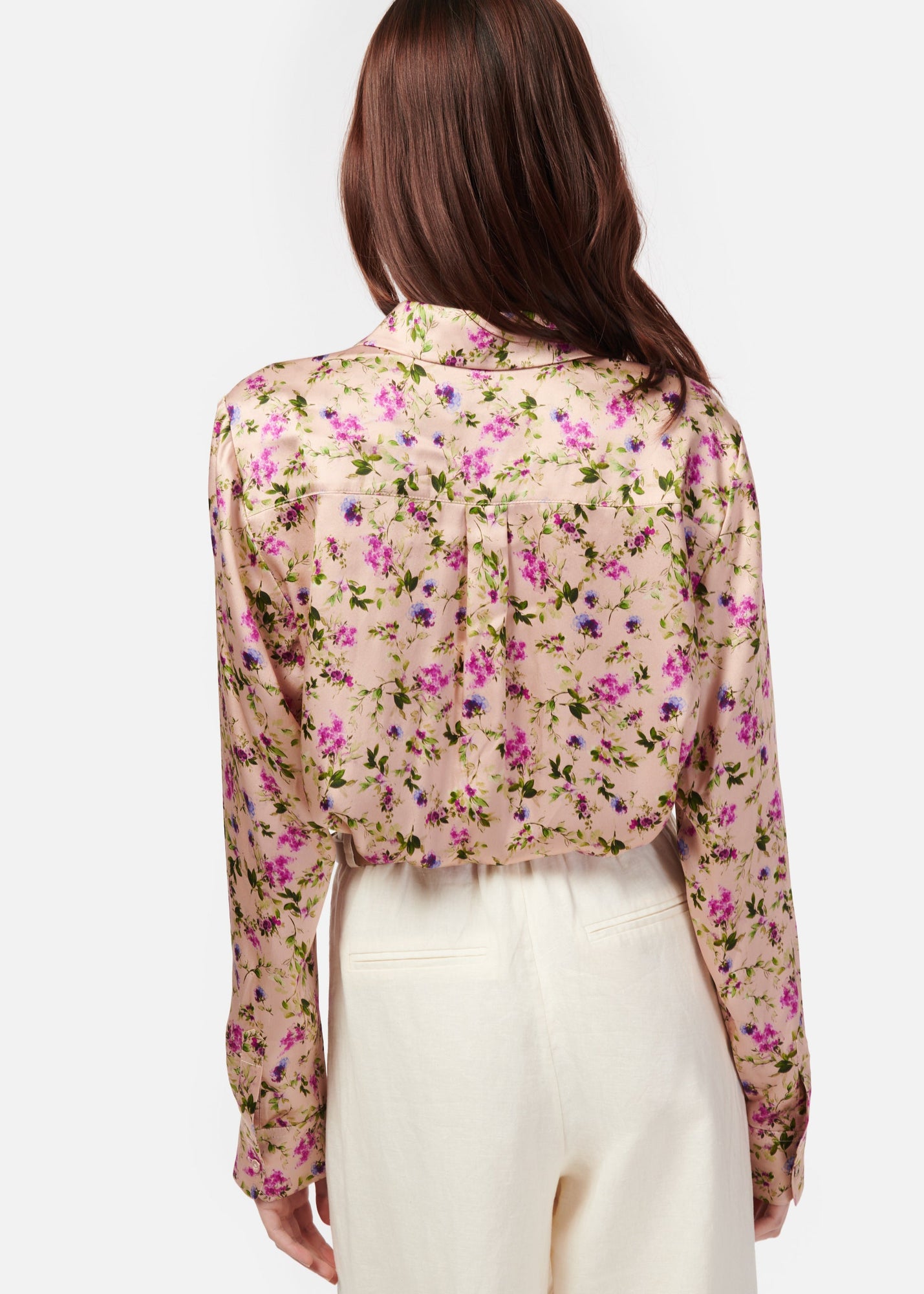 Crosby Blouse | Spring Geranium