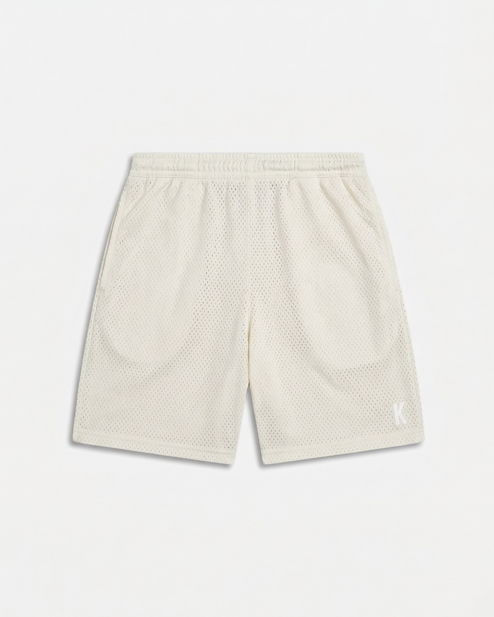 Mesh Short | White