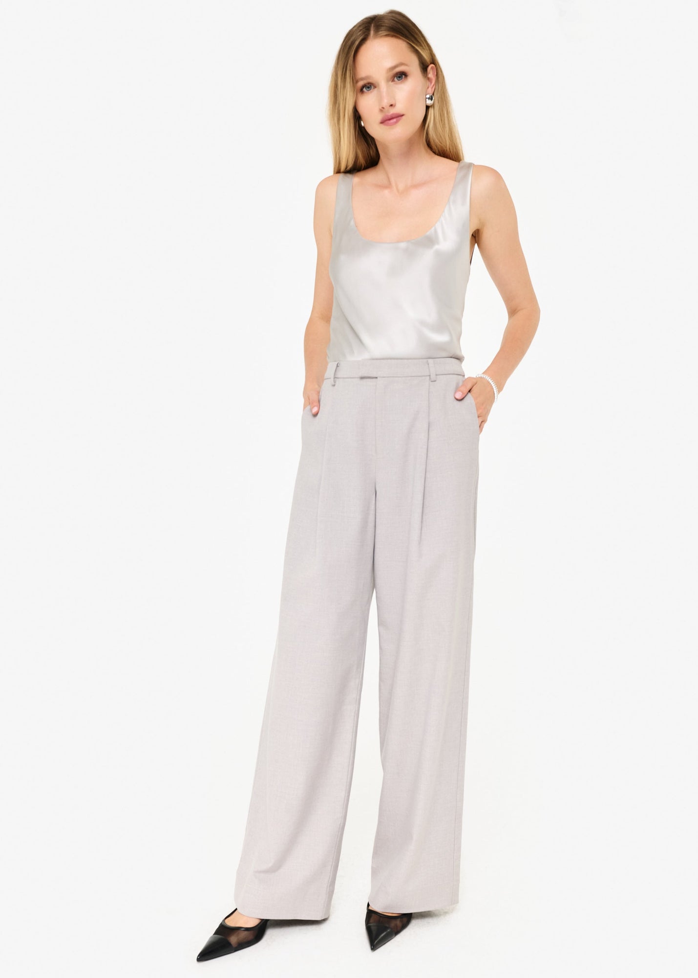 Rosheen Wide Leg Pant | Haze