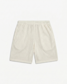 Mesh Short | White