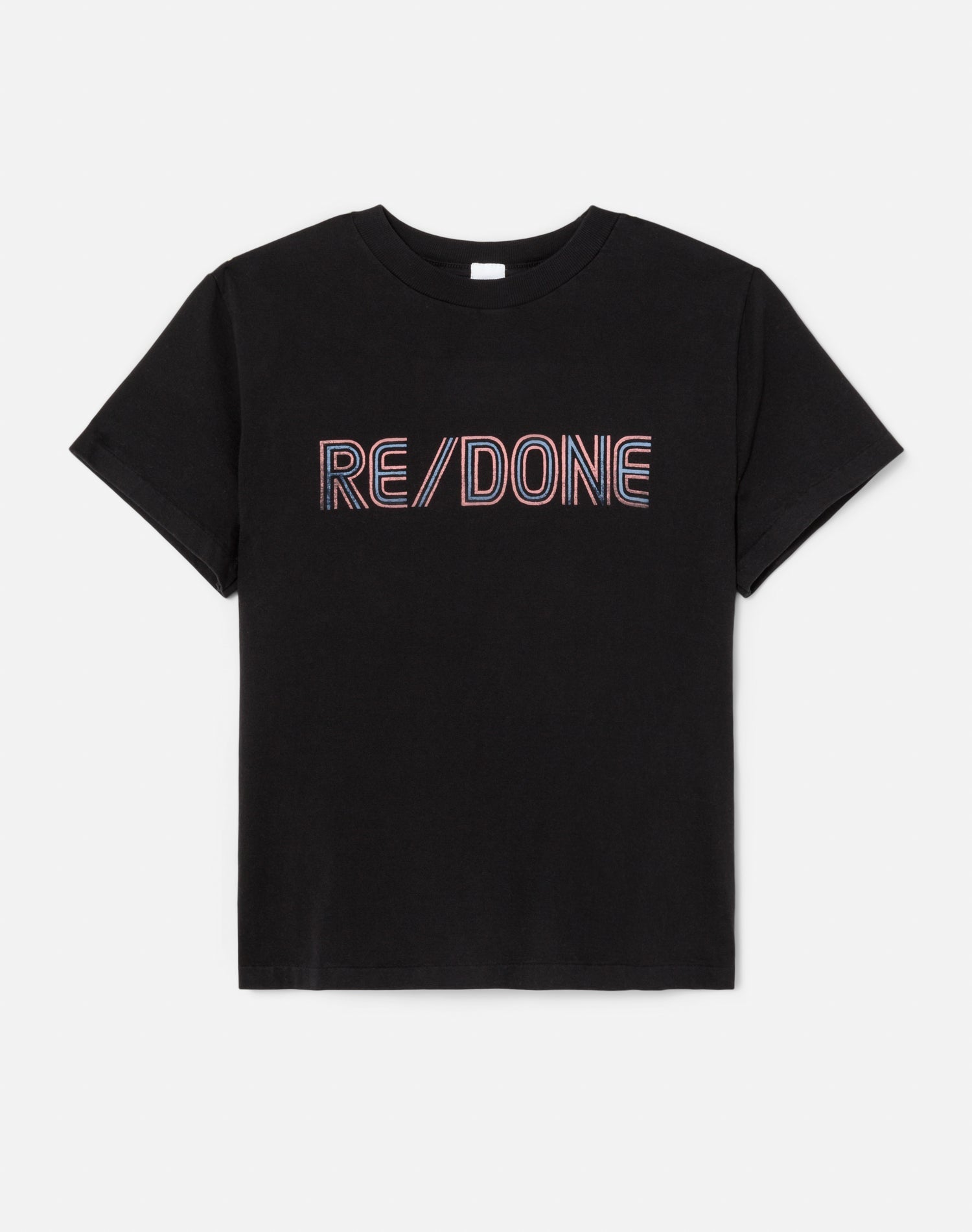 Classic RE/DONE Stripe Tee | Black