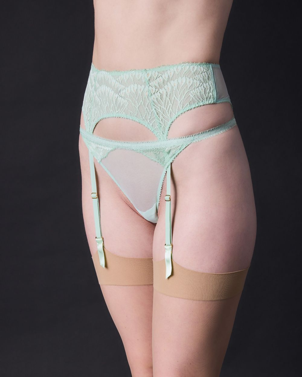 Women | Loulou Suspender Belt | Provence