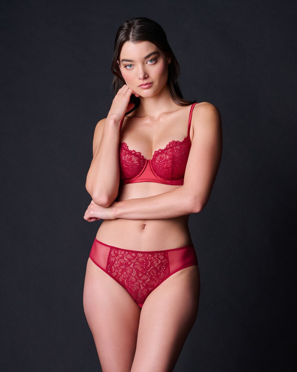 Lexi Demi Bra | Mulberry