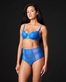 Lexi High Waist Bikini | Lapis