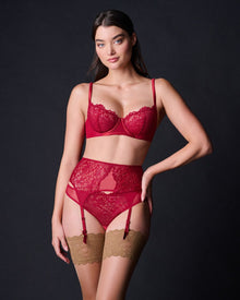 Lexi Suspender Belt | Mulberry