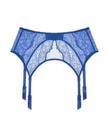 Lexi Suspender Belt | Lapis