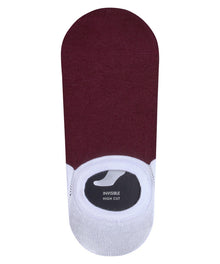 Mens | Colour Blend Invisible Socks | White