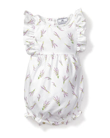 Baby's Twill Ruffled Romper | Fields of Provence