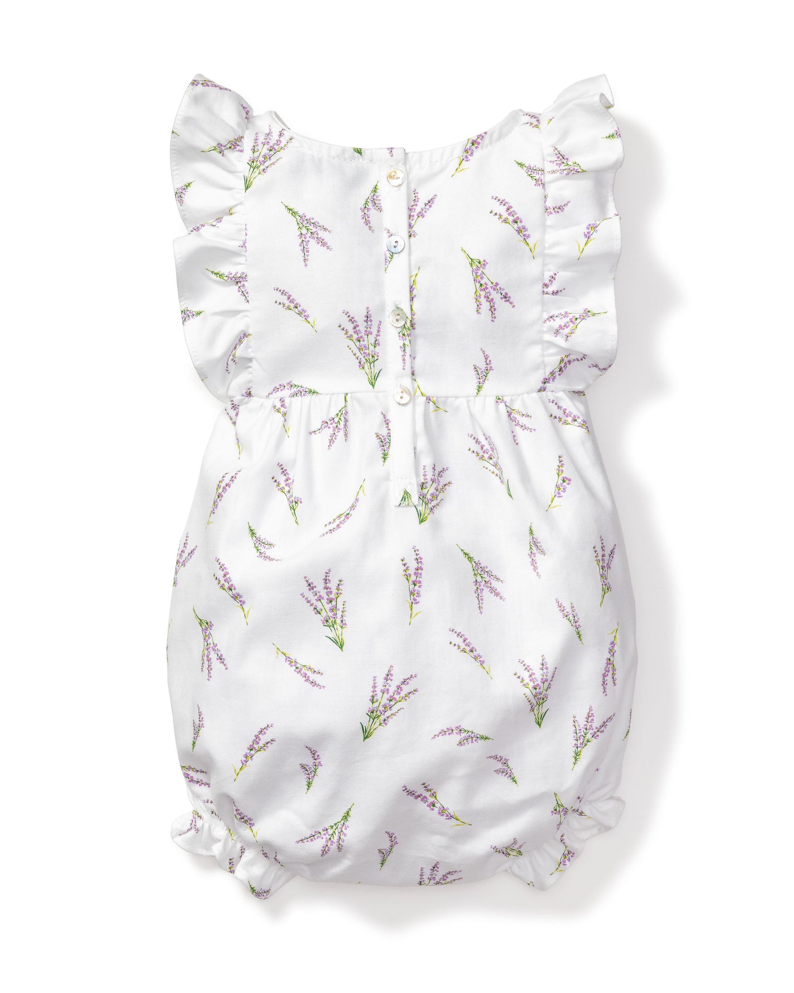 Baby's Twill Ruffled Romper | Fields of Provence