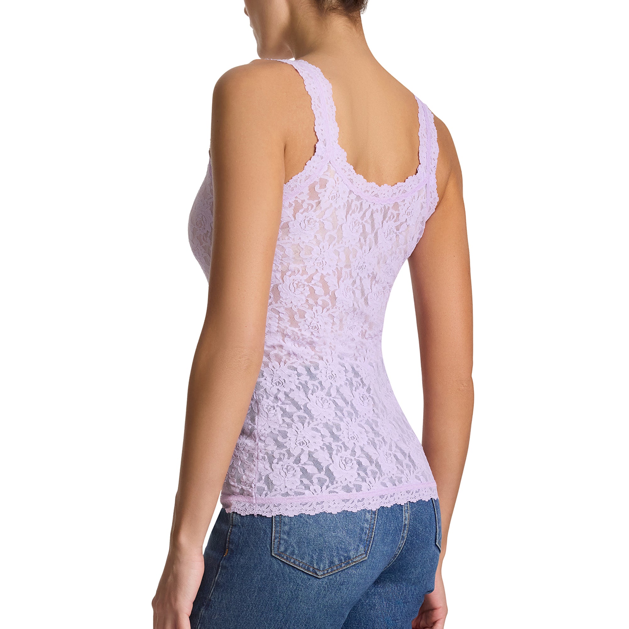 Signature Lace Unlined Camisole | Lavender Fields (Purple)