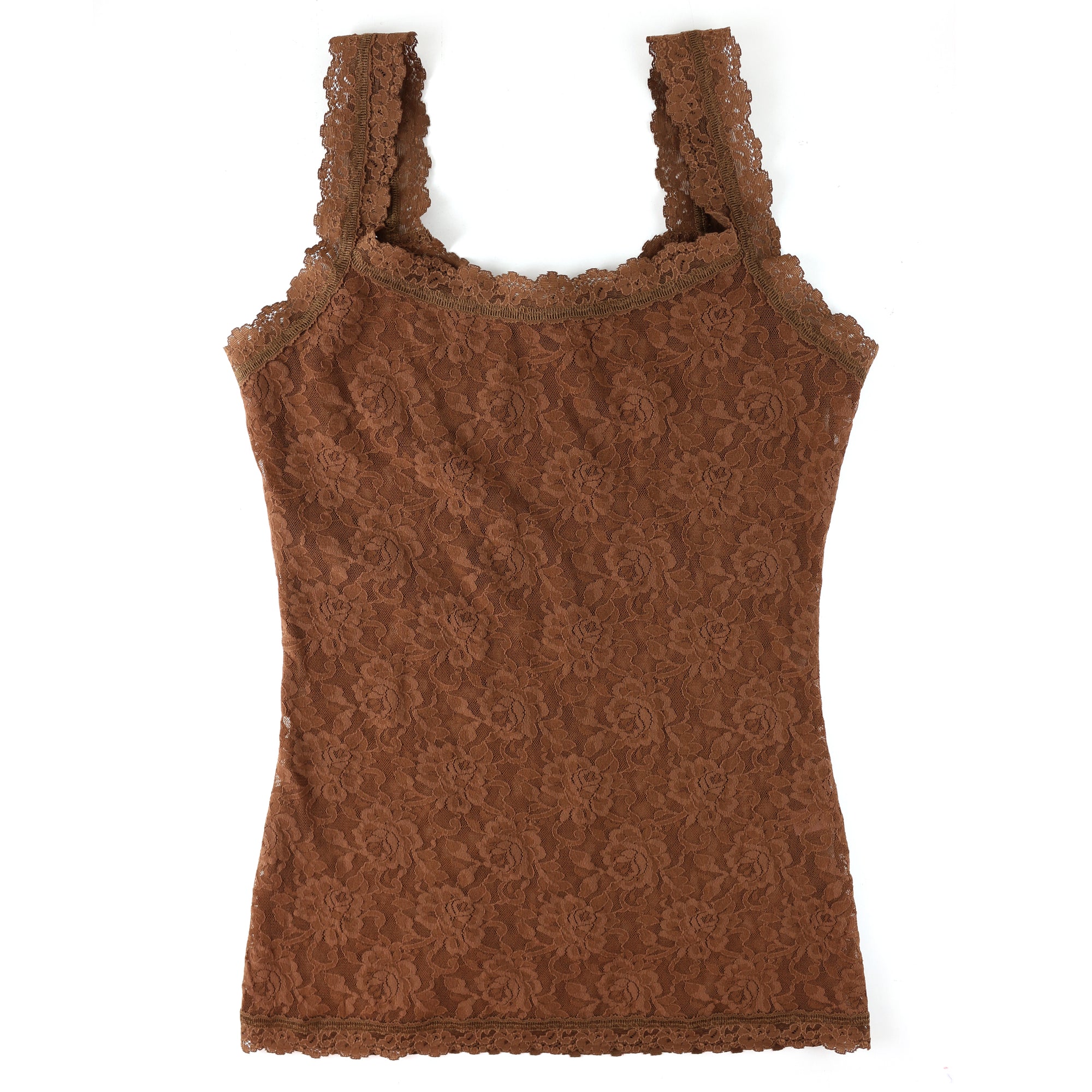 Signature Lace Unlined Camisole | Macchiato