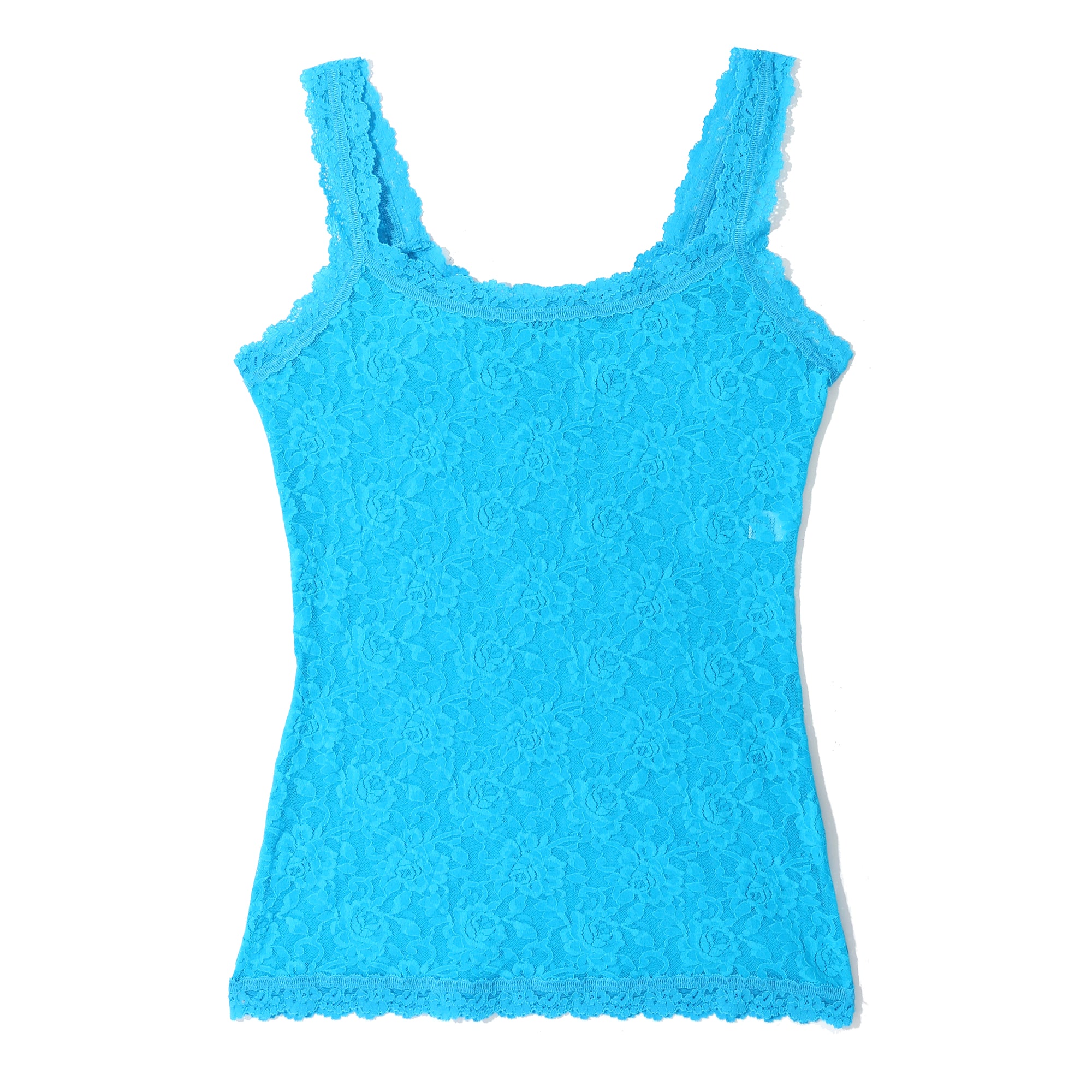 Signature Lace Unlined Camisole | Mediterranean Sea (Blue)