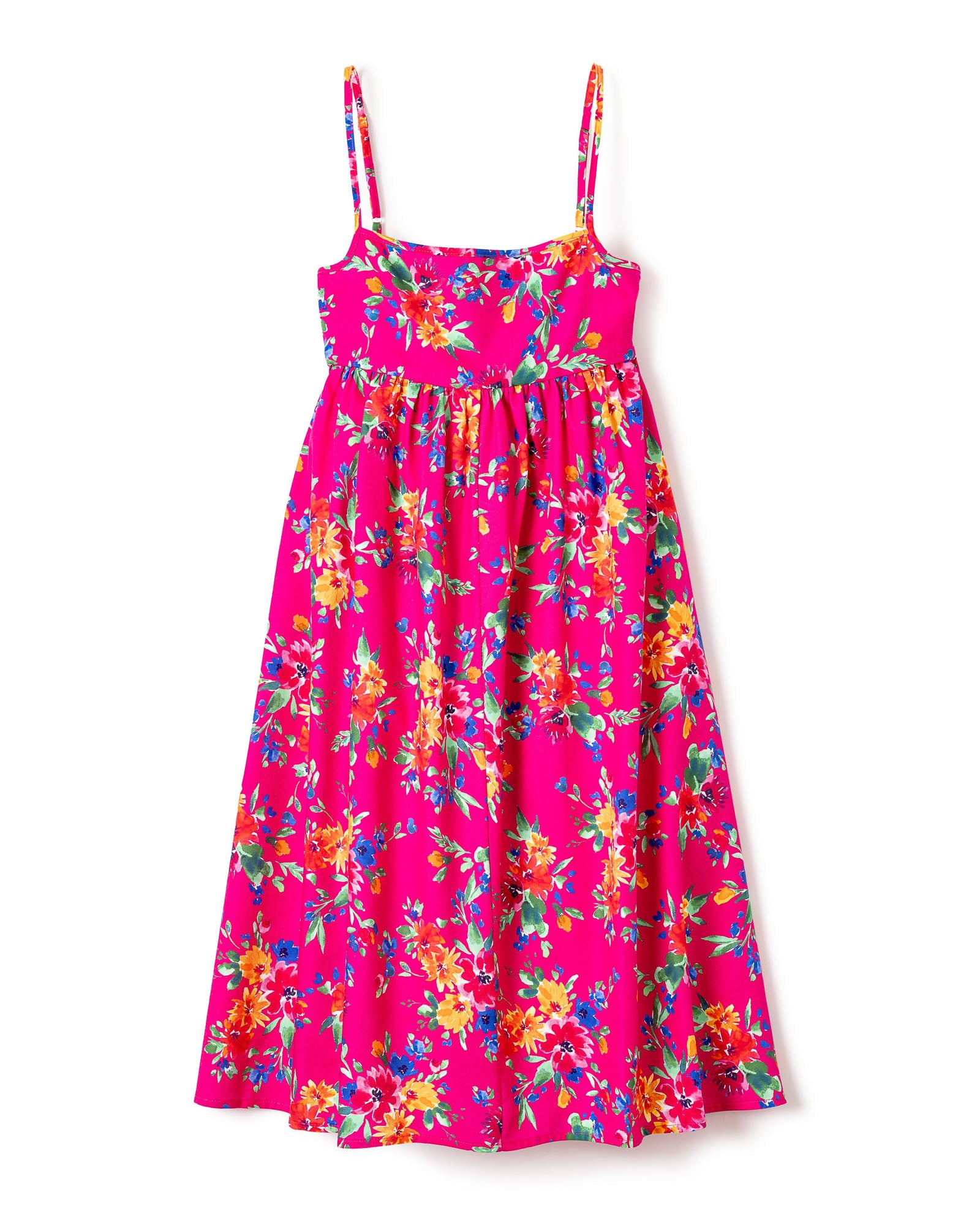 Girl's Twill Serene Dress | Summer Blooms