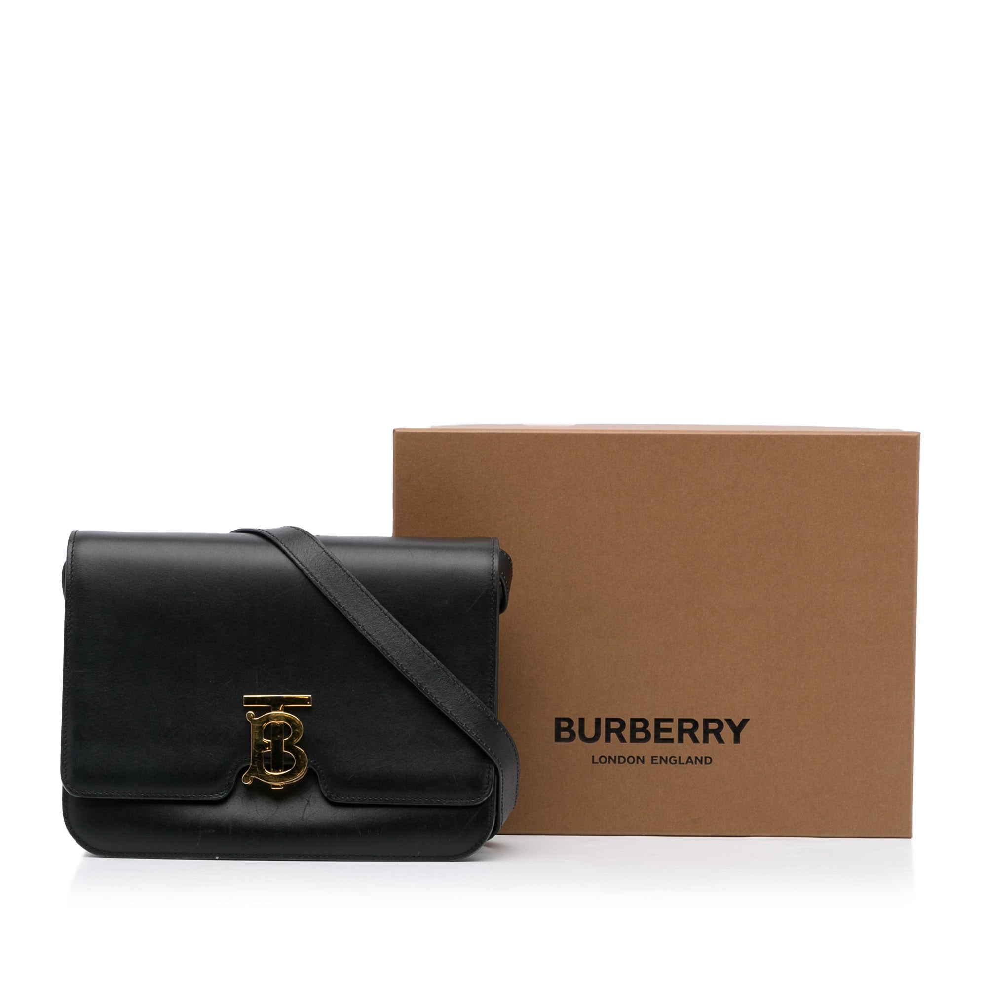 Burberry Pre-Owned TB Crossbody | Women | Black