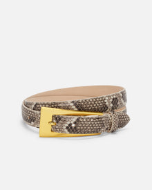 No. 10 Belt | Stone-Snake-Gold