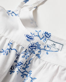 Women's Twill Chloe Nightgown | Indigo Floral