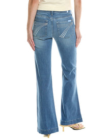 7 For All Mankind | Womens | Dojo Tailorless Ideal Trouser | Blue