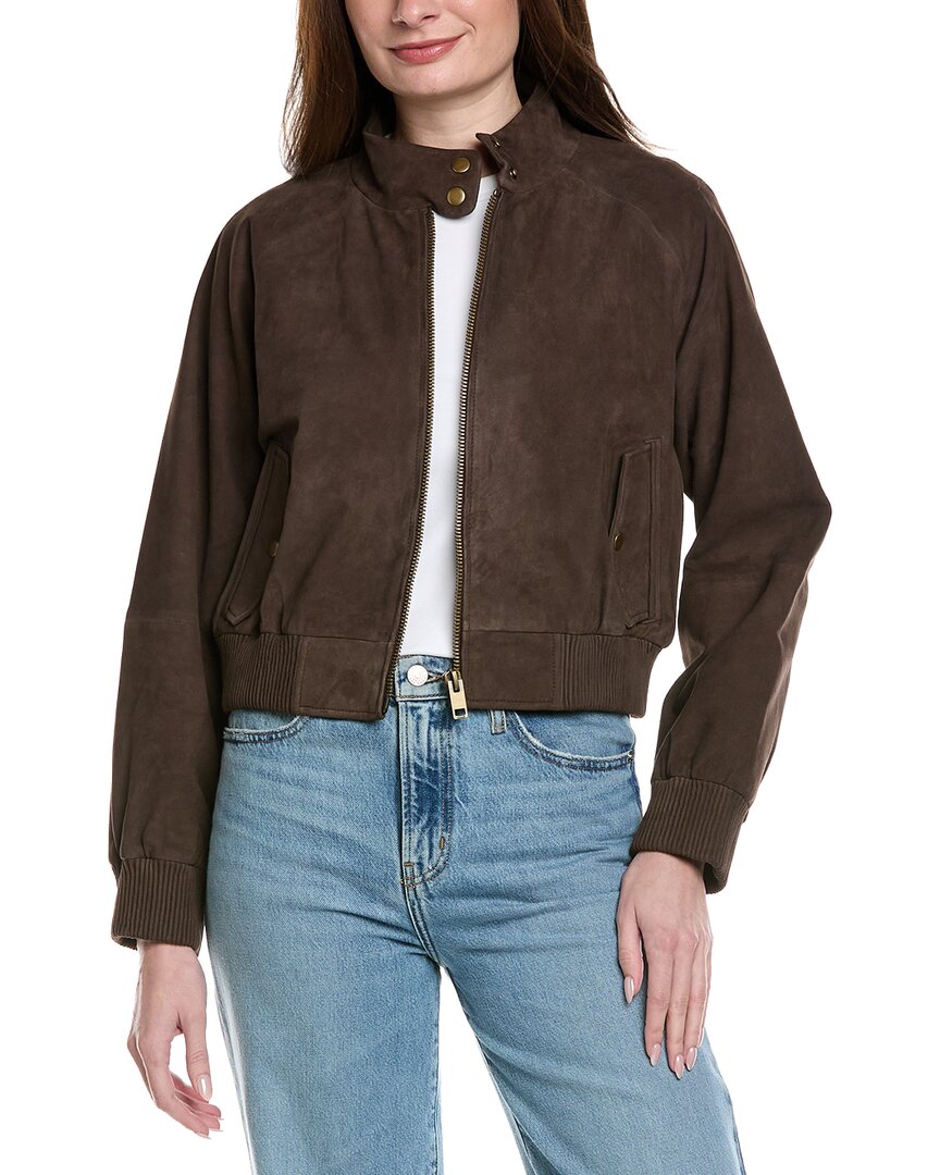Walter Baker | Womens | Bowie Suede Jacket | Brown