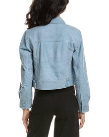 Walter Baker | Womens | Kacey Suede Jacket | Blue