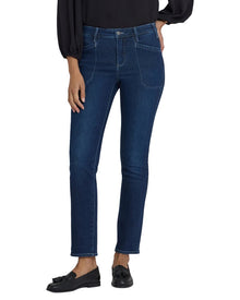 NYDJ | Womens | Sheri Ink Skyline Slim Jean | Navy