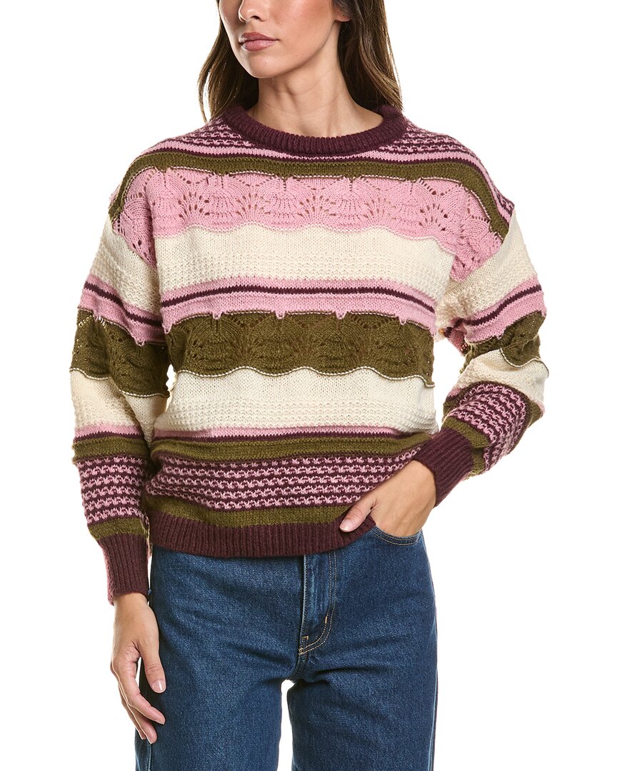 Ichi | Womens | ICHI Astra Alpaca-Blend Sweater | Multi