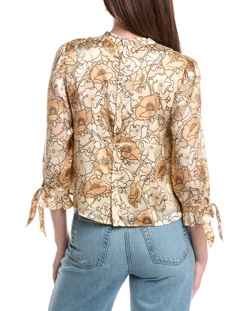 Saltwater Luxe | Womens | Printed Blouse | White