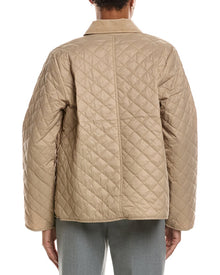 EILEEN FISHER | Womens | Quilted Jacket | Brown