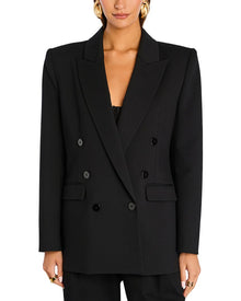 SER.O.YA | Womens | Stefania Blazer | Black