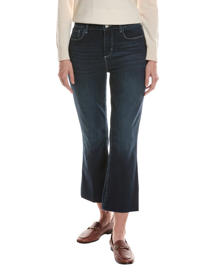 L'AGENCE | Womens | Kendra High-Rise Crop Flare | Blue