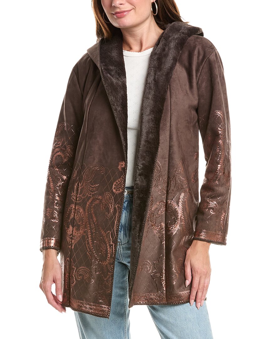 Johnny Was | Womens | Lasei Coat | Brown