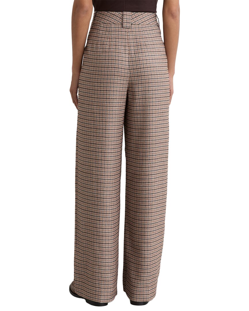 Reiss | Womens | River Trouser | Brown Multi