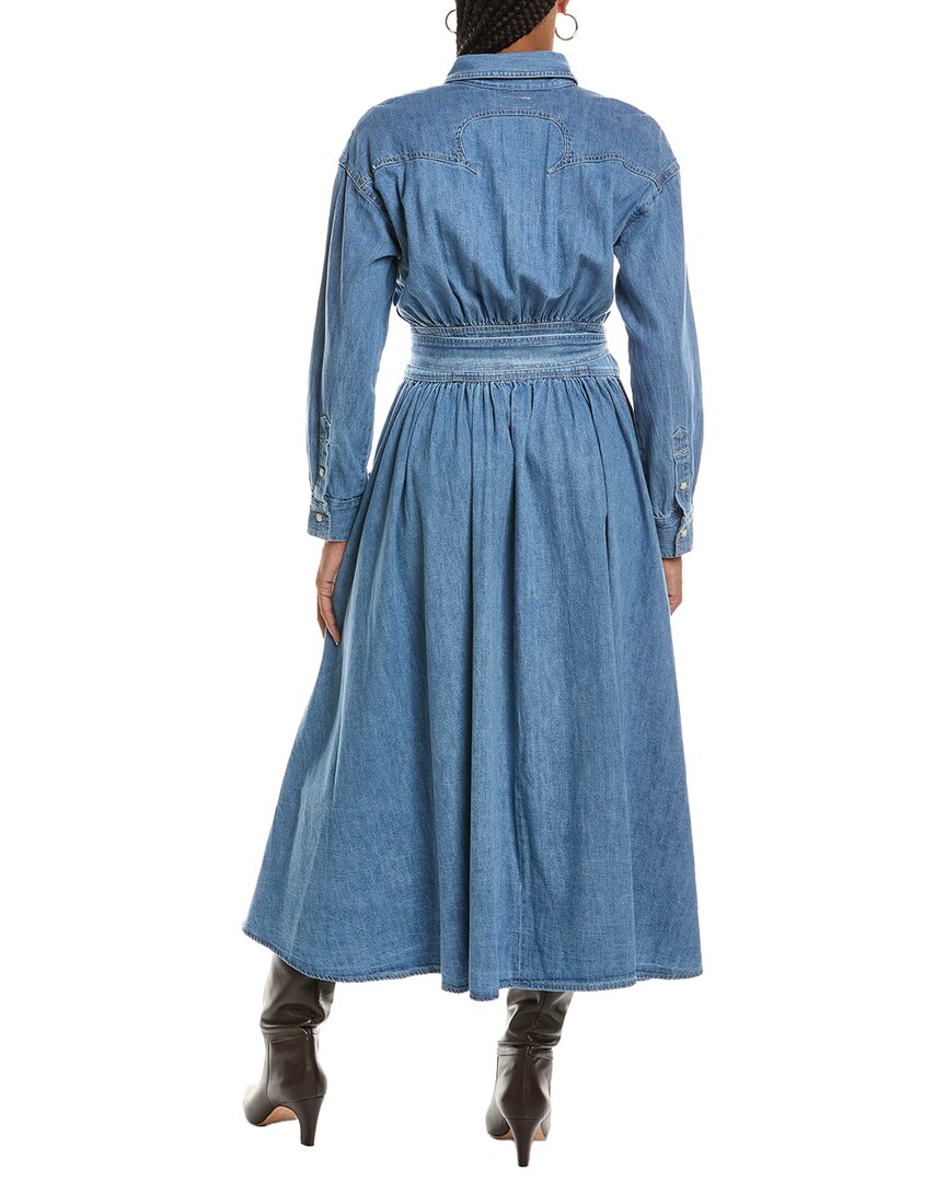 MOTHER | Womens | The Gallop Shirtdress | Blue