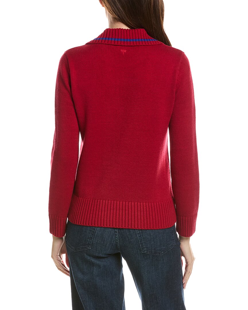 tyler boe | Womens | Tess Horsebit Pullover | Red