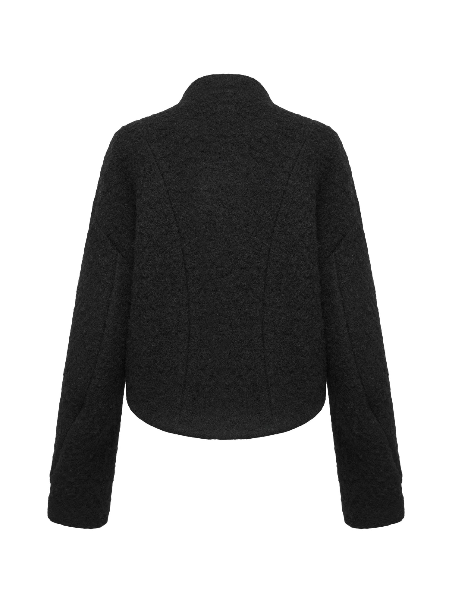 Wool-Blend Jacket | Black
