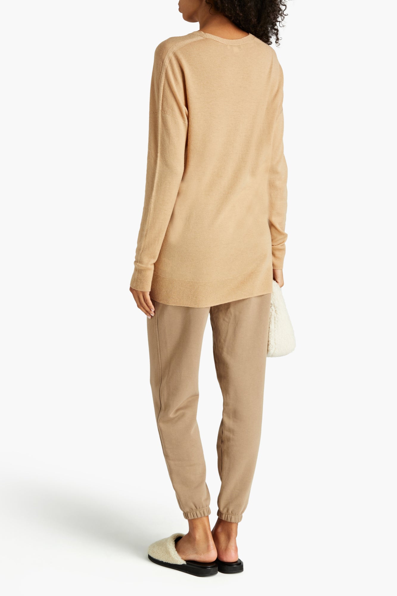 Women | Vince. | V-Neck Sweaters | Camel