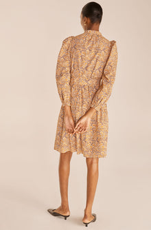 Speckled Fleur Puff Sleeve Dress | Speckled Fleur Marigold Combo