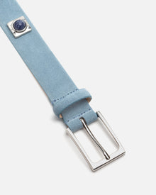 No. 2 Belt | Sky Blue/Silver