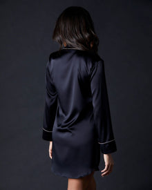 Bette Sleepshirt | Black/Blush