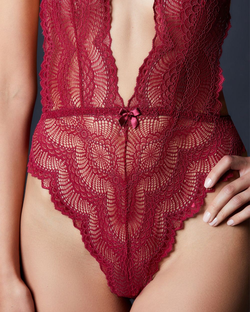 Natalia Bodysuit | Bordeaux