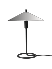 Filo Table Lamp Square Black/Mirror Polished | UL