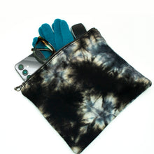 Unisex | Make Up Bag - Tie Dye | Small | Black