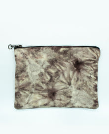 Unisex | Make Up Bag - Tie Dye | Small | Brown