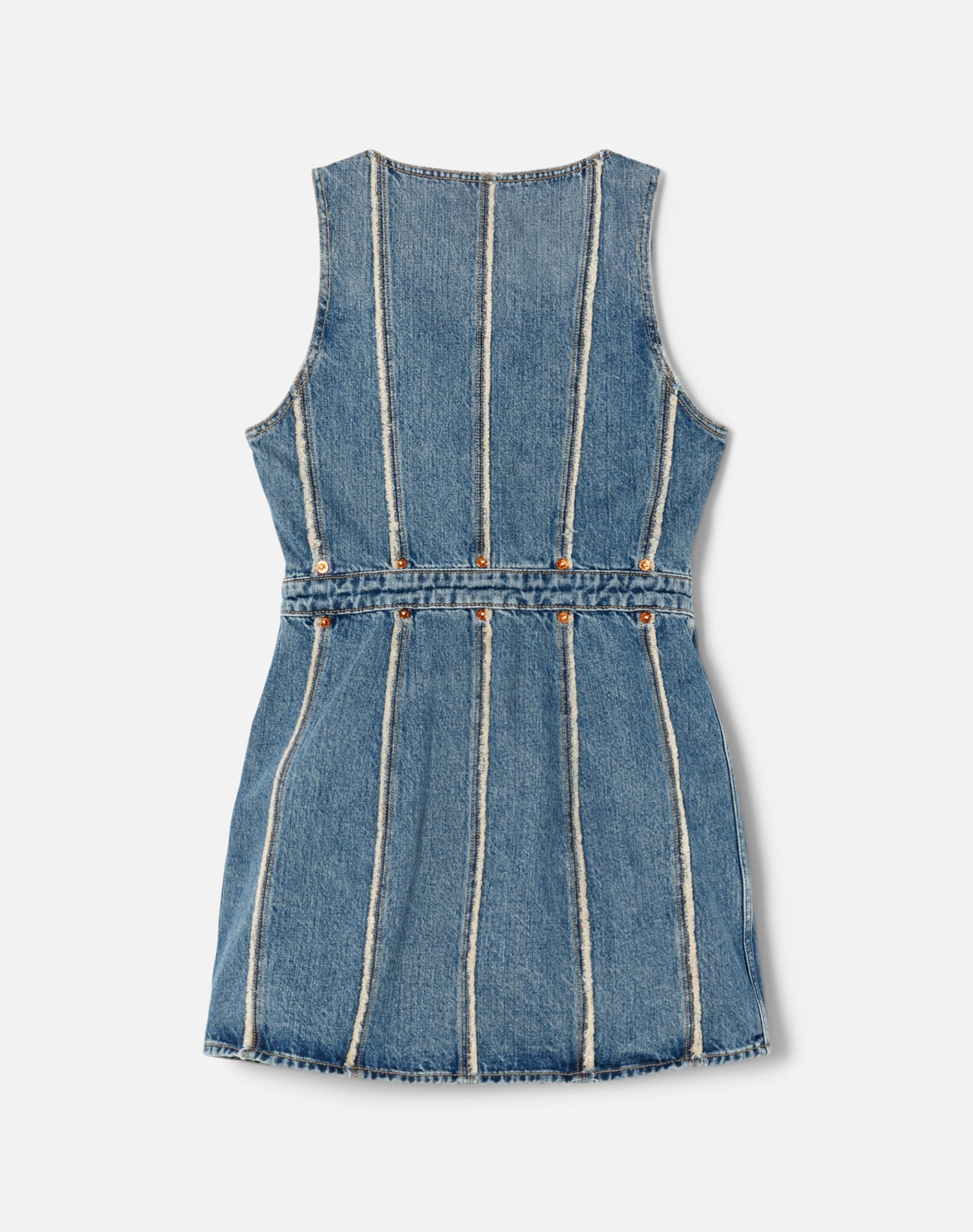 Fray Denim Dress | Bruna