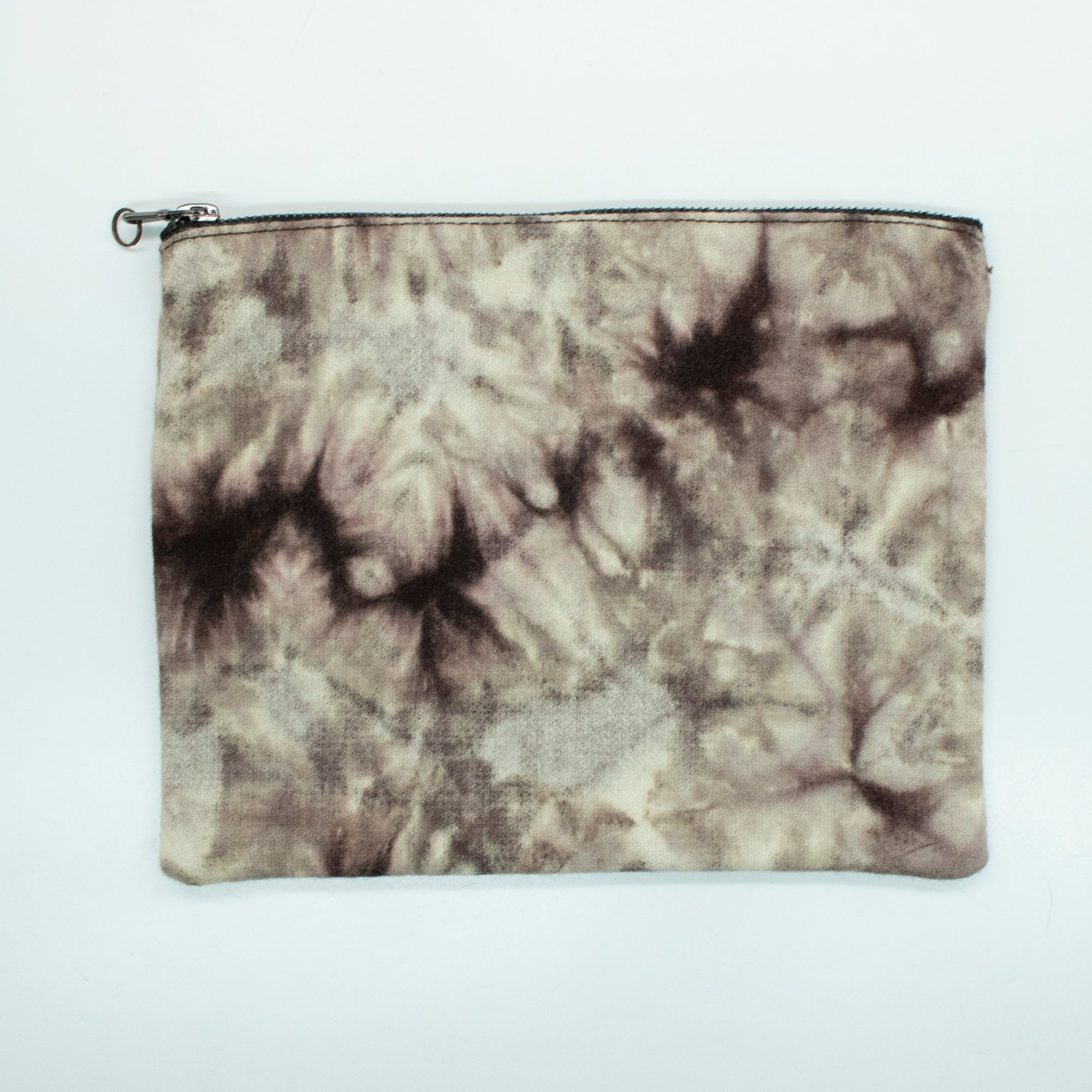 Unisex | Make Up Bag - Tie Dye | Large | Brown
